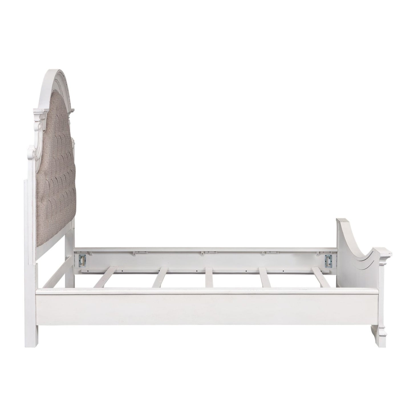 Magnolia Manor upholstered Queen Bed Antique White