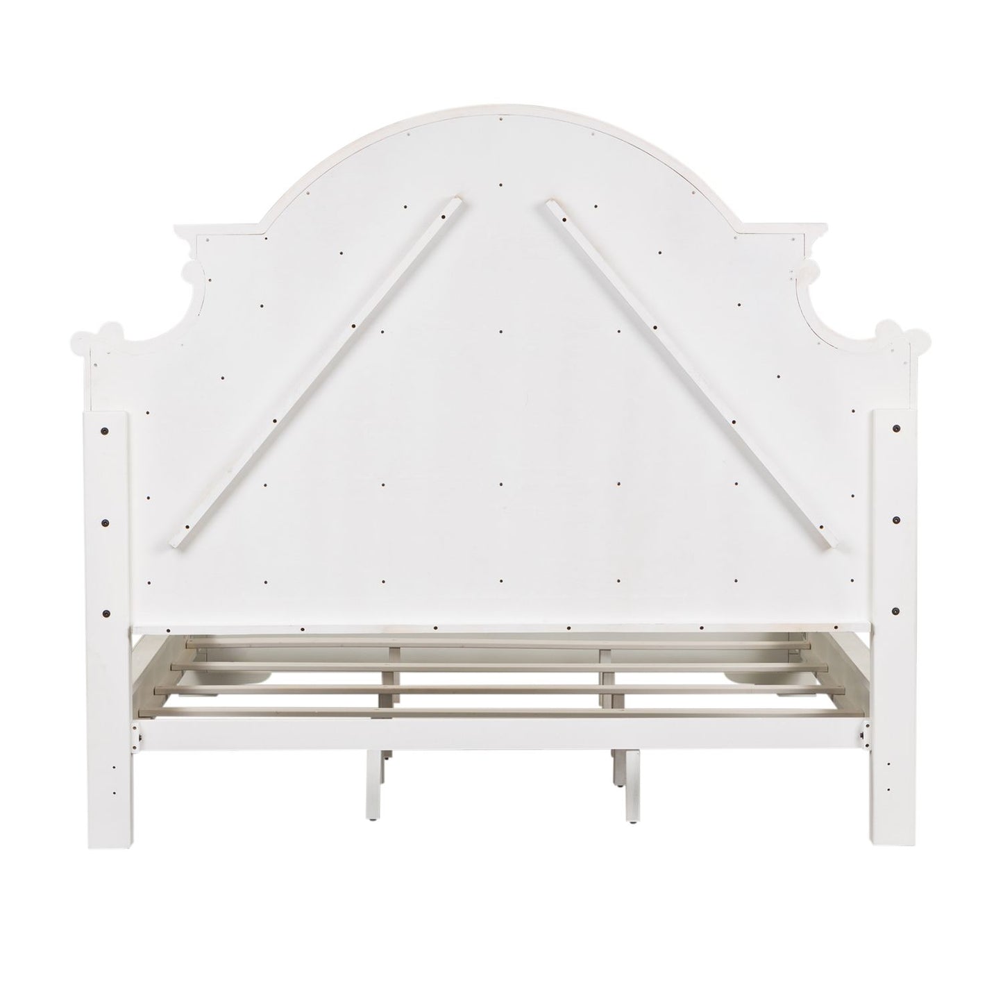 Magnolia Manor upholstered Queen Bed Antique White