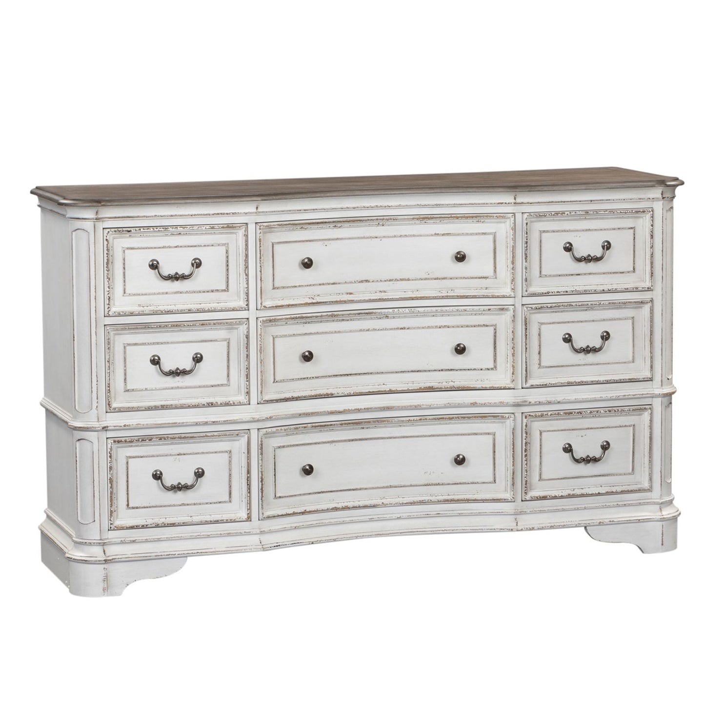 Magnolia Manor 9 Drawer Dresser
