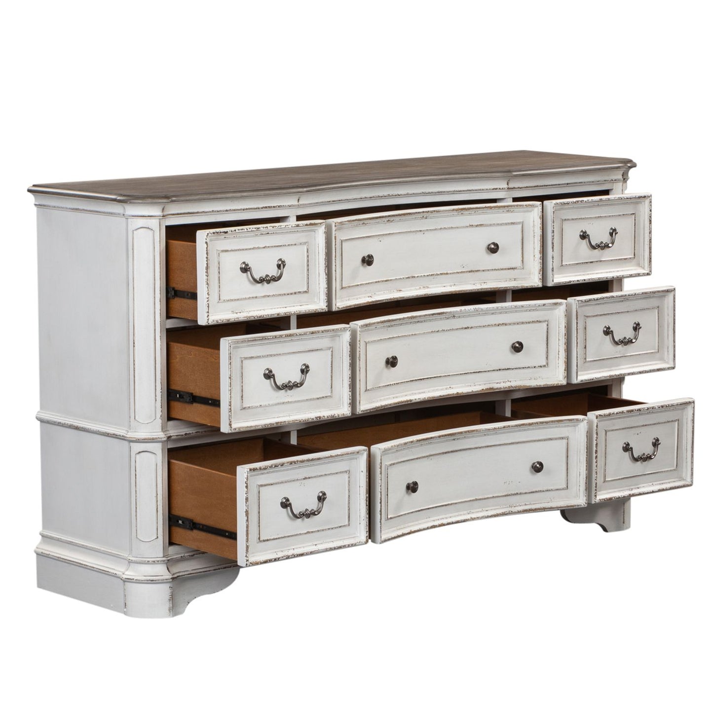 Magnolia Manor 9 Drawer Dresser