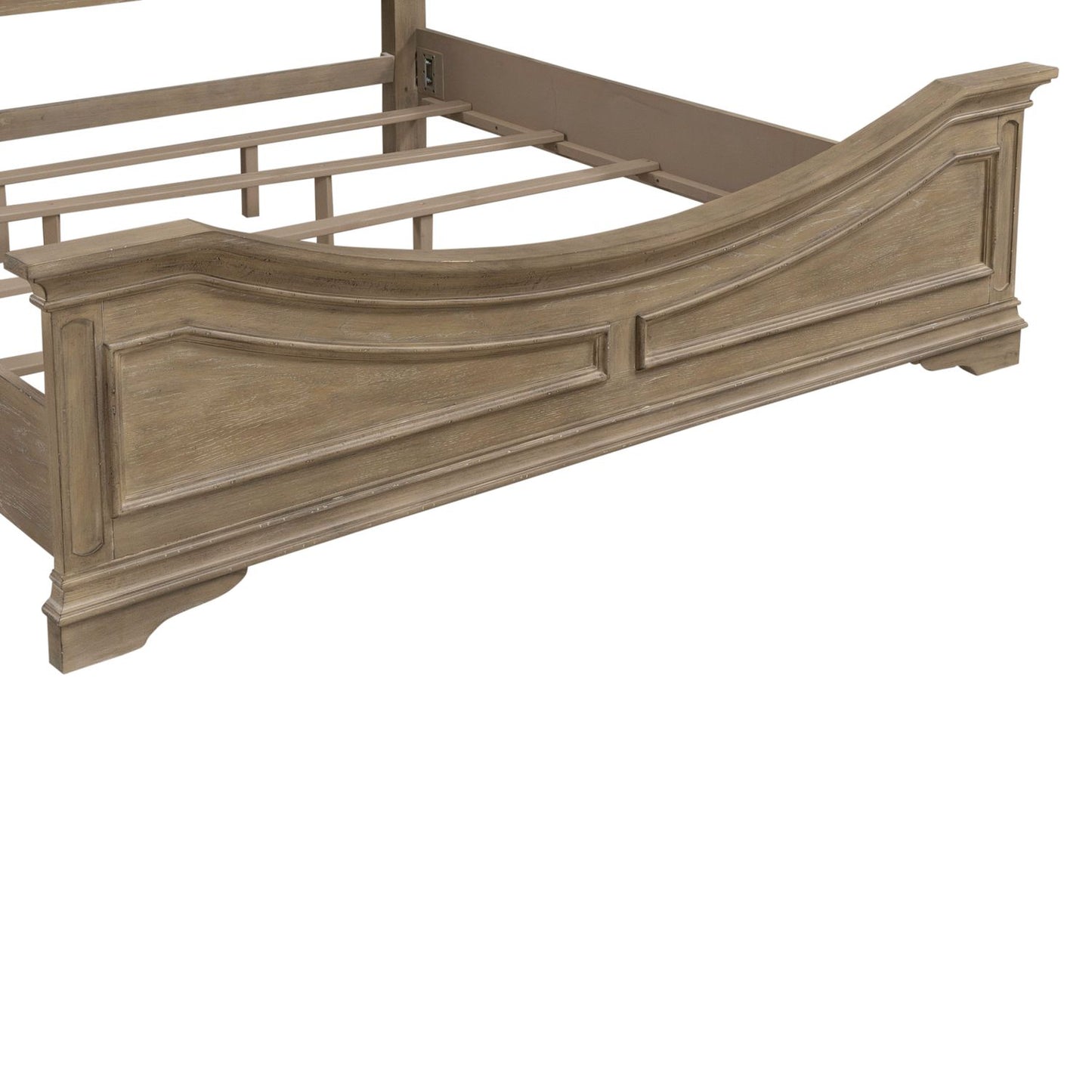 Magnolia Manor Upholstered Panel King Bed