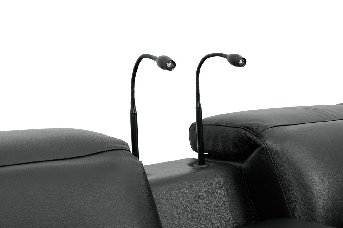 Holly Sectional Black