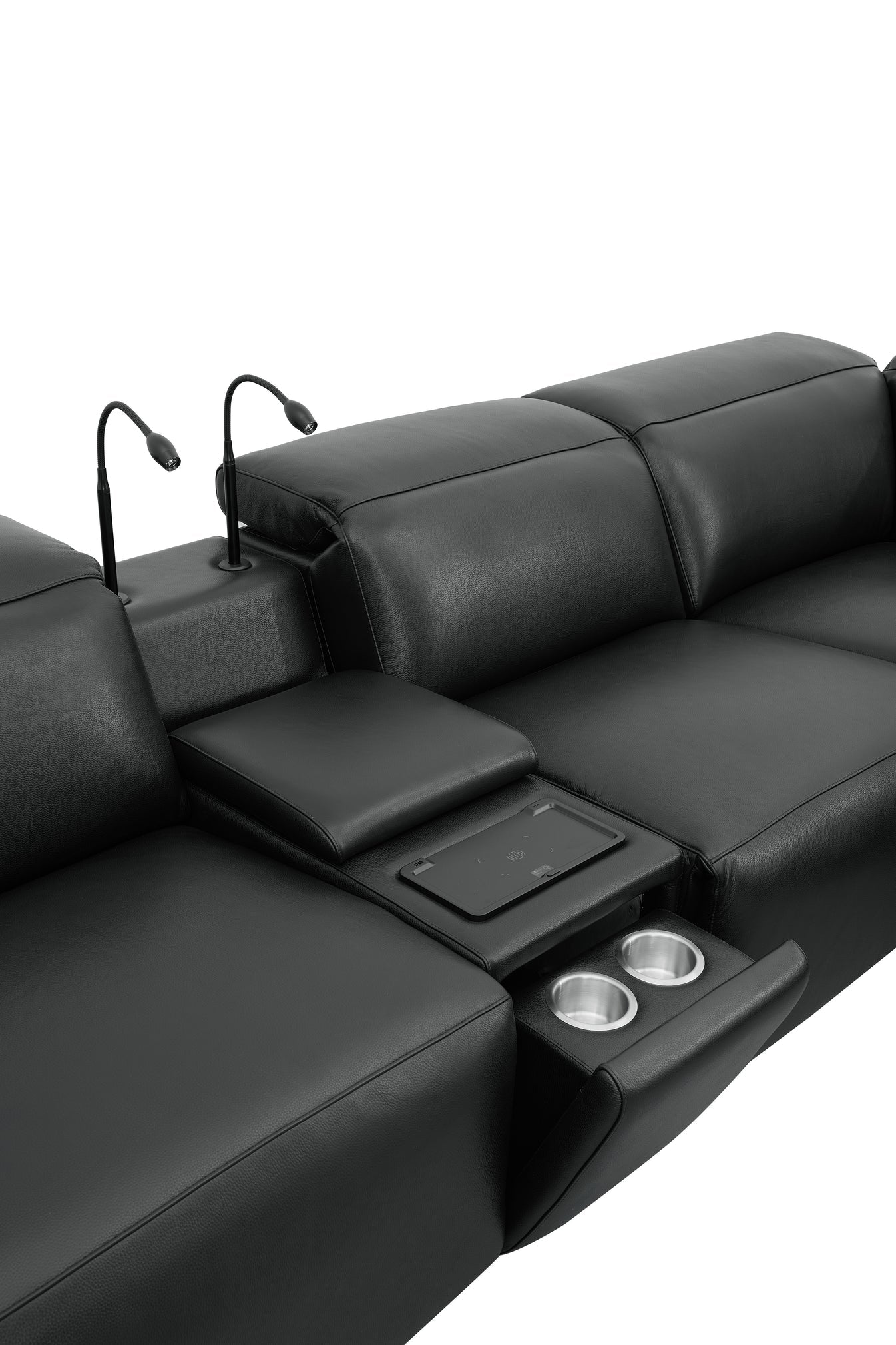 Holly Sectional Black