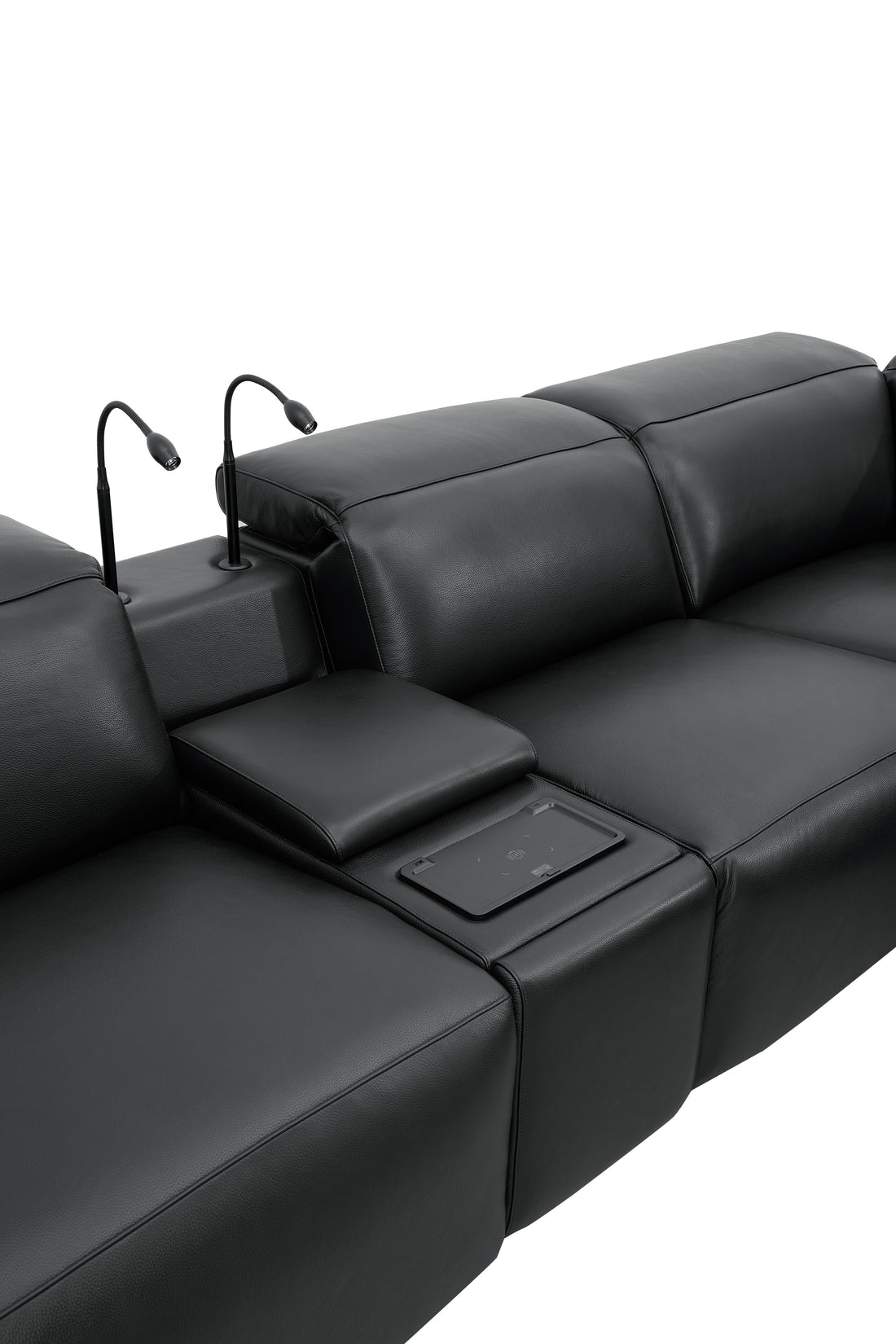 Holly Sectional Black