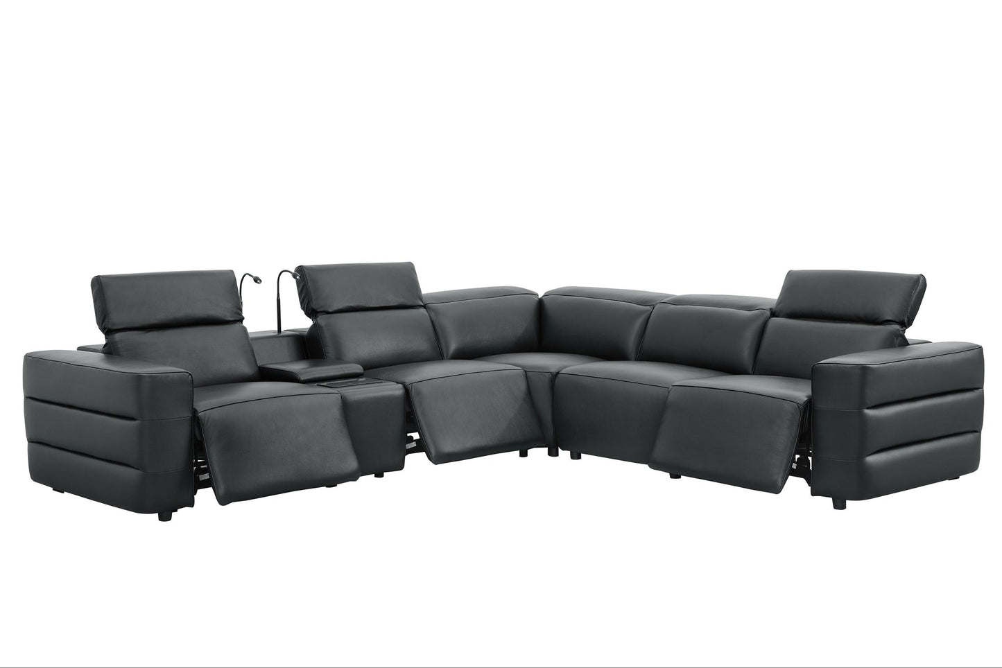 Holly Sectional Black