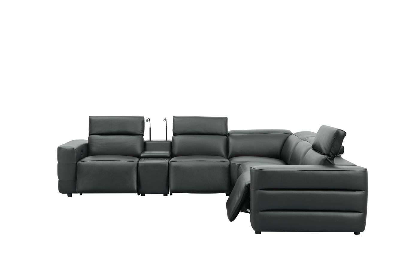Holly Sectional Black