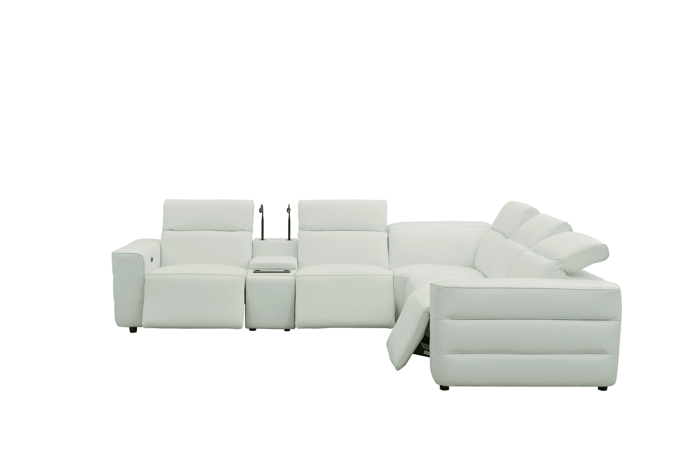 Holly Sectional White