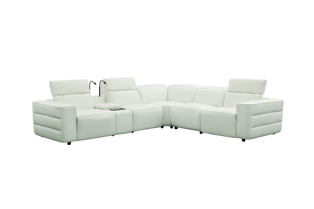 Holly Sectional White