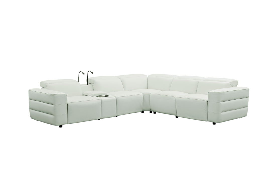 Holly Sectional White
