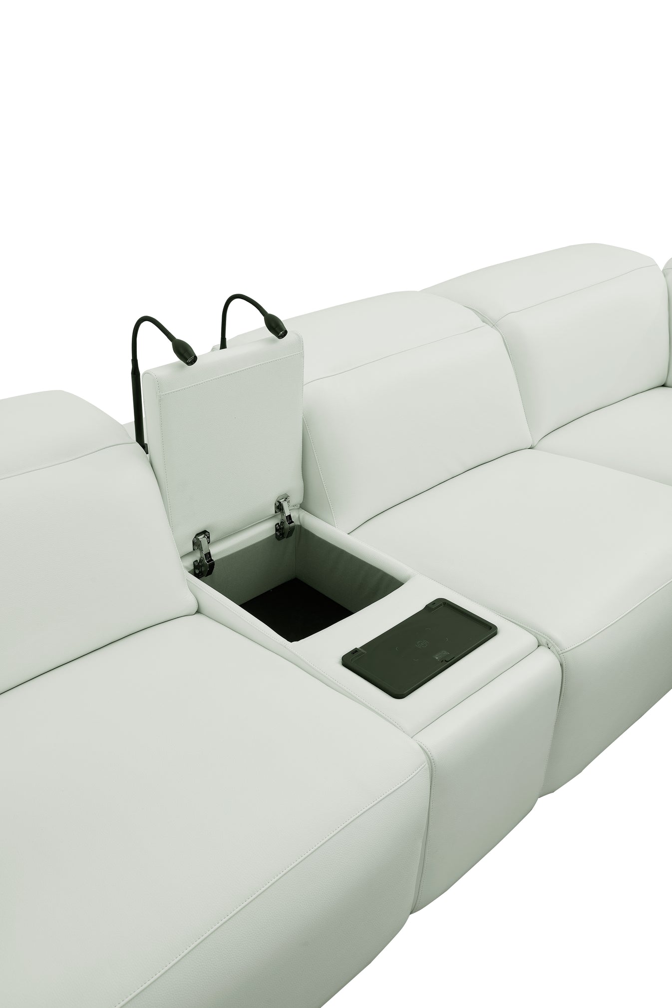 Holly Sectional White