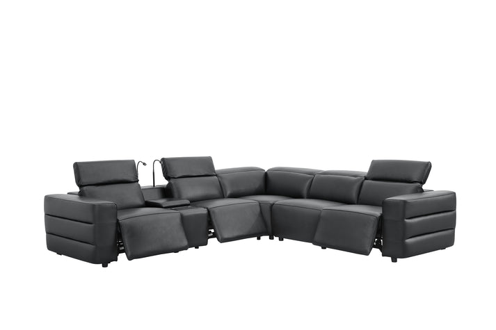 Holly Sectional Black