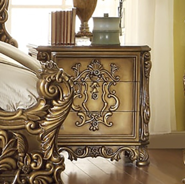 HD-8008 – 4PC BEDROOM SET BRONZE