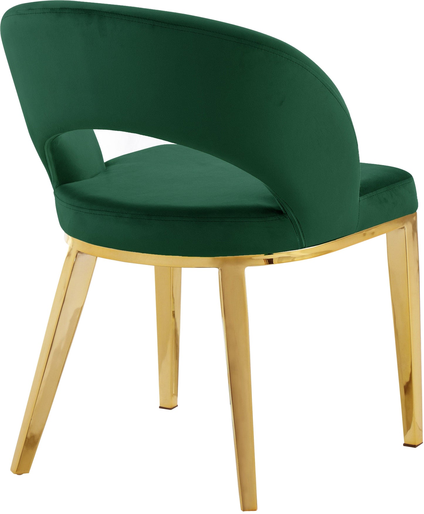 Roberto Velvet Upholstered Dining Chair (Set of 2)