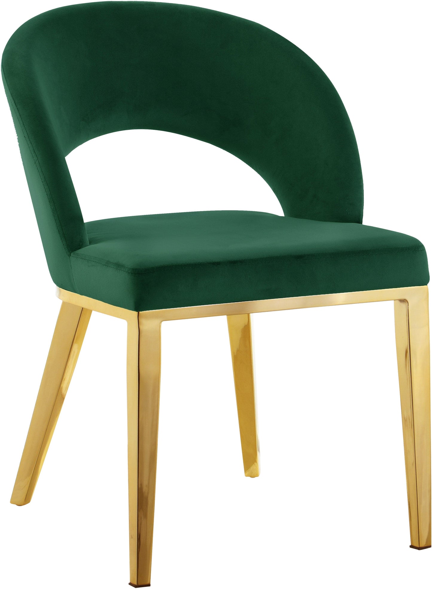Roberto Velvet Upholstered Dining Chair (Set of 2)