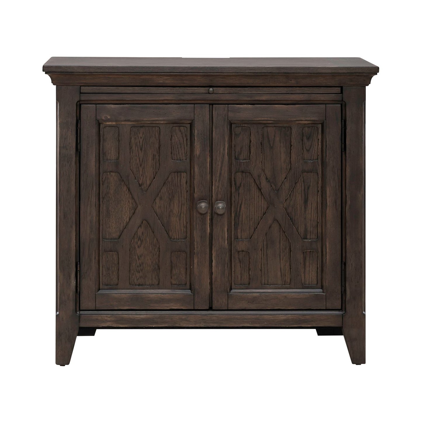 Paradise Valley 2 Door Bedside Chest w/ Charging Station