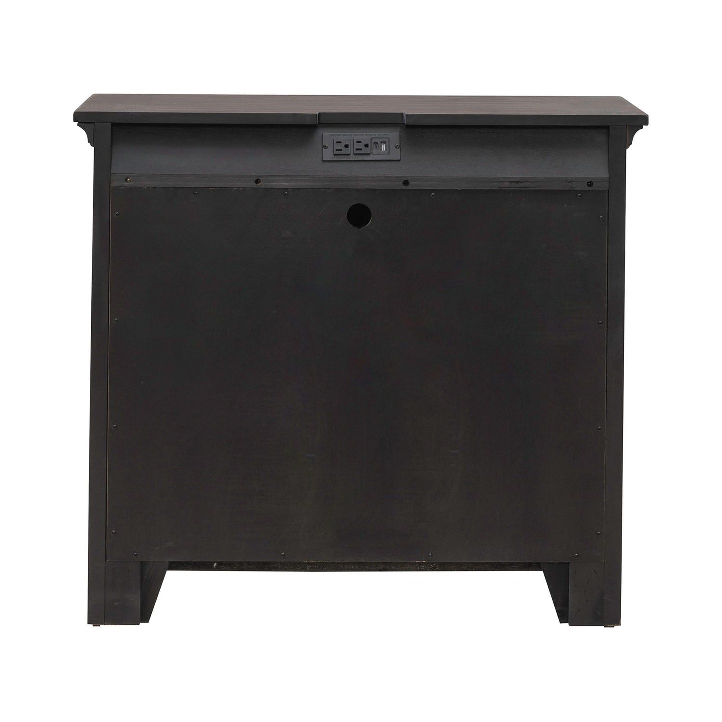 Paradise Valley 2 Door Bedside Chest w/ Charging Station