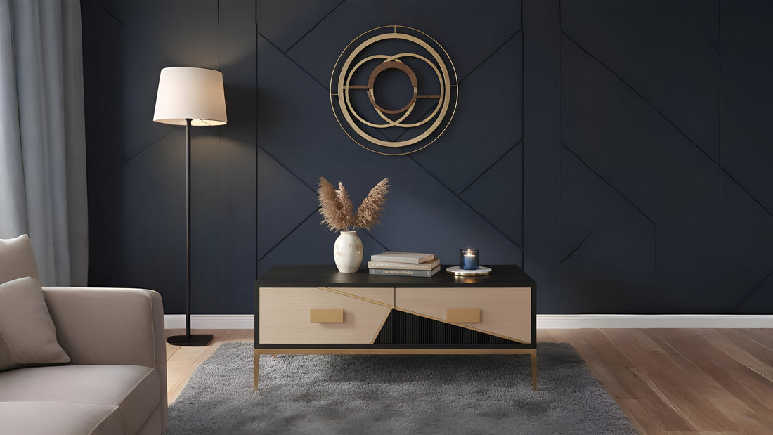 Divolia Coffeetable (Black and Grey)