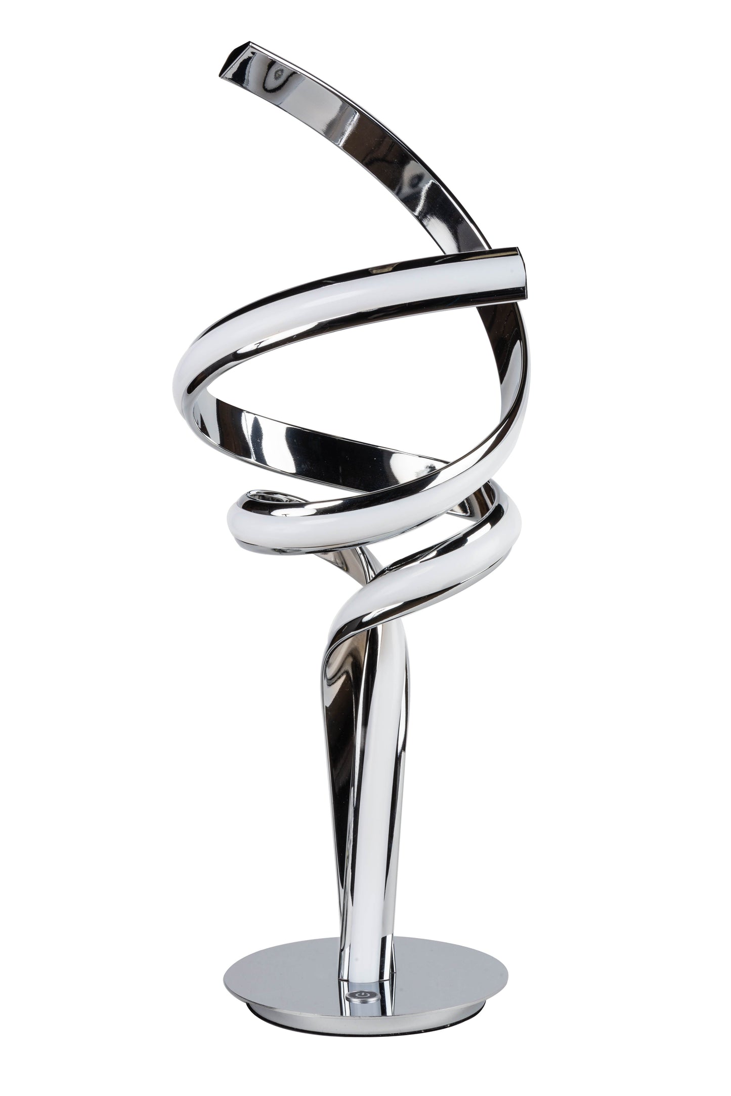 MUNICH CHROME TABLE LAMP // NATURAL WHITE LED STRIP & TOUCH DIMMER