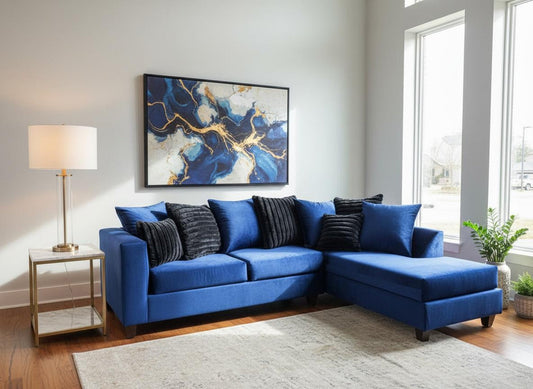 Kora Sectional (Blue)
