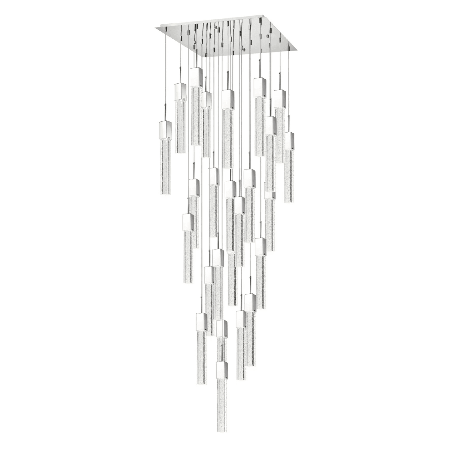 SPARKLING NIGHT CHANDELIER VERTICAL // XL 25 LIGHT