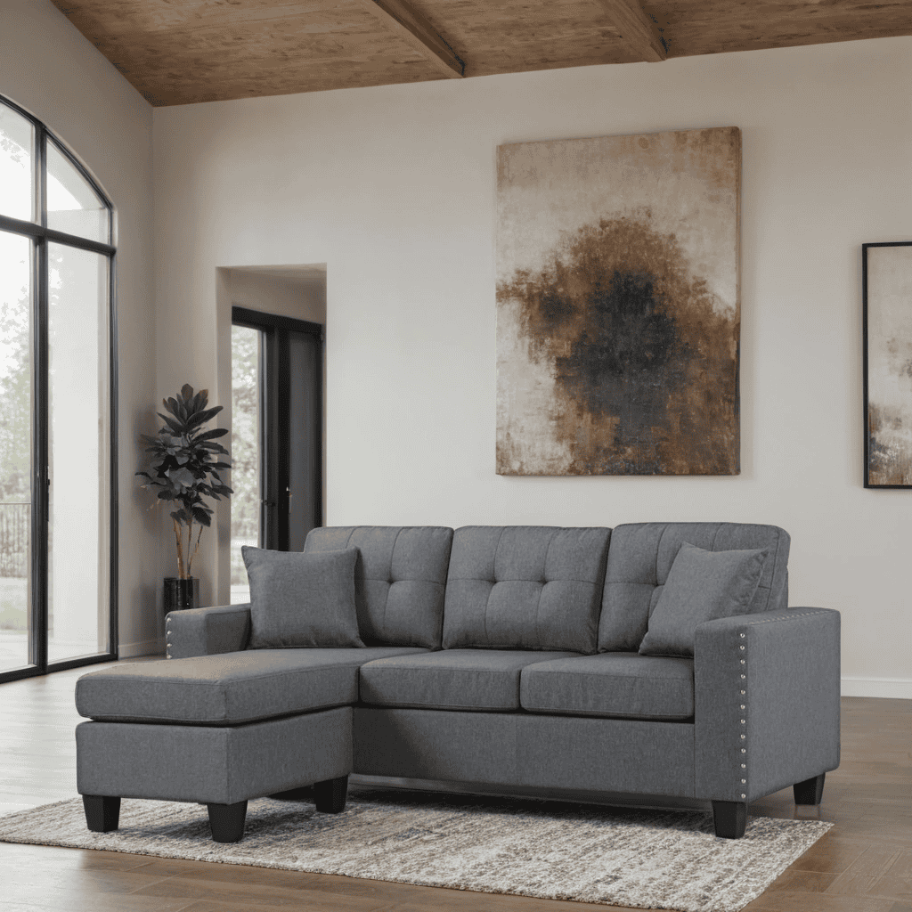 Cris Gray - Reversible Sectional