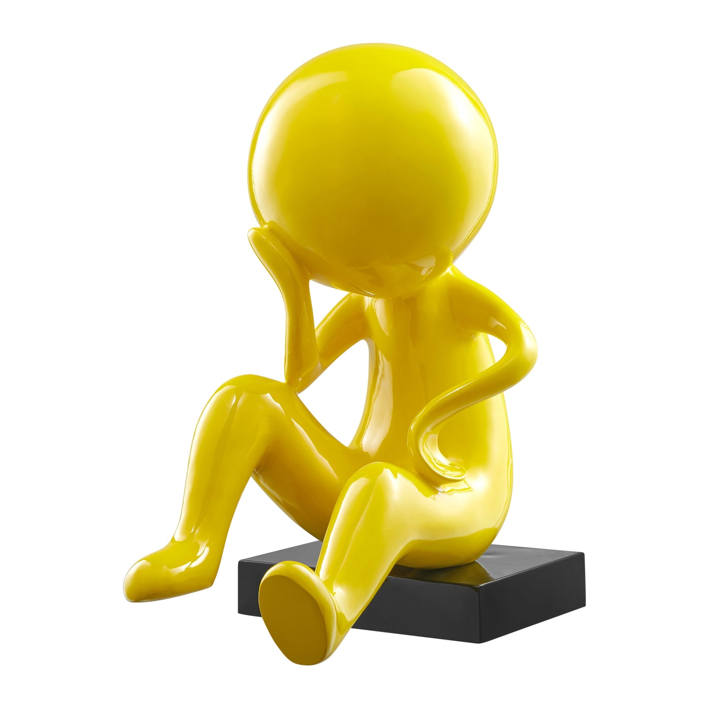 GIALLO THINKER SCULPTURE