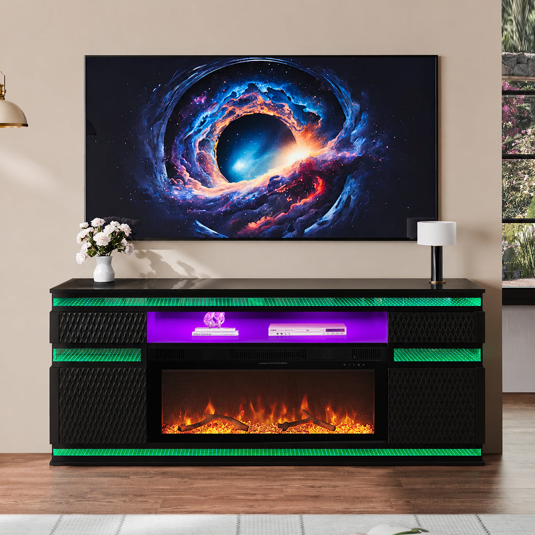 A-Wo36 TV Stand Media console Black