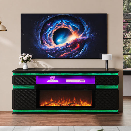 A-Wo36 TV Stand Media console Black