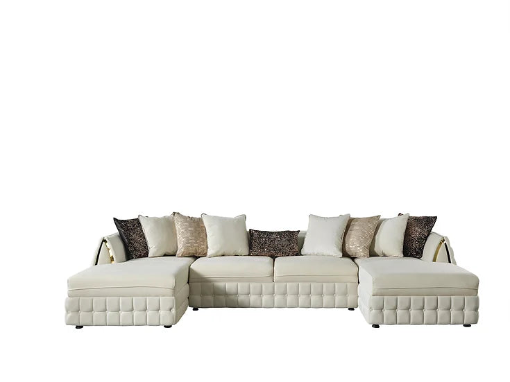 Sicilya Sectional (Off White)