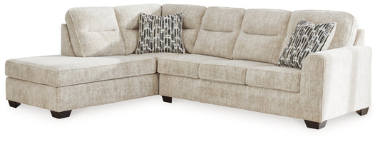 Lonoke 2-Piece Sectional with  LAF Chaise Parchment