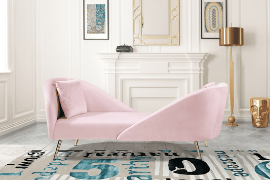 Nolan Velvet Chaise