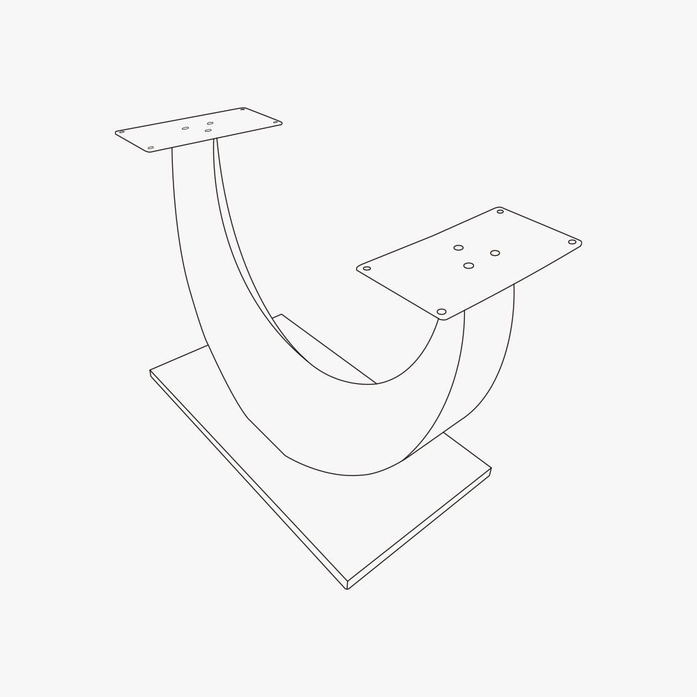 64"Modern Minimalist Dining Table for 4