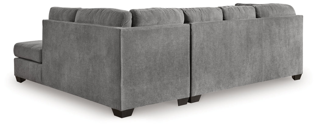 Marleton 2-Piece Sectional with RAF Chaise Gray