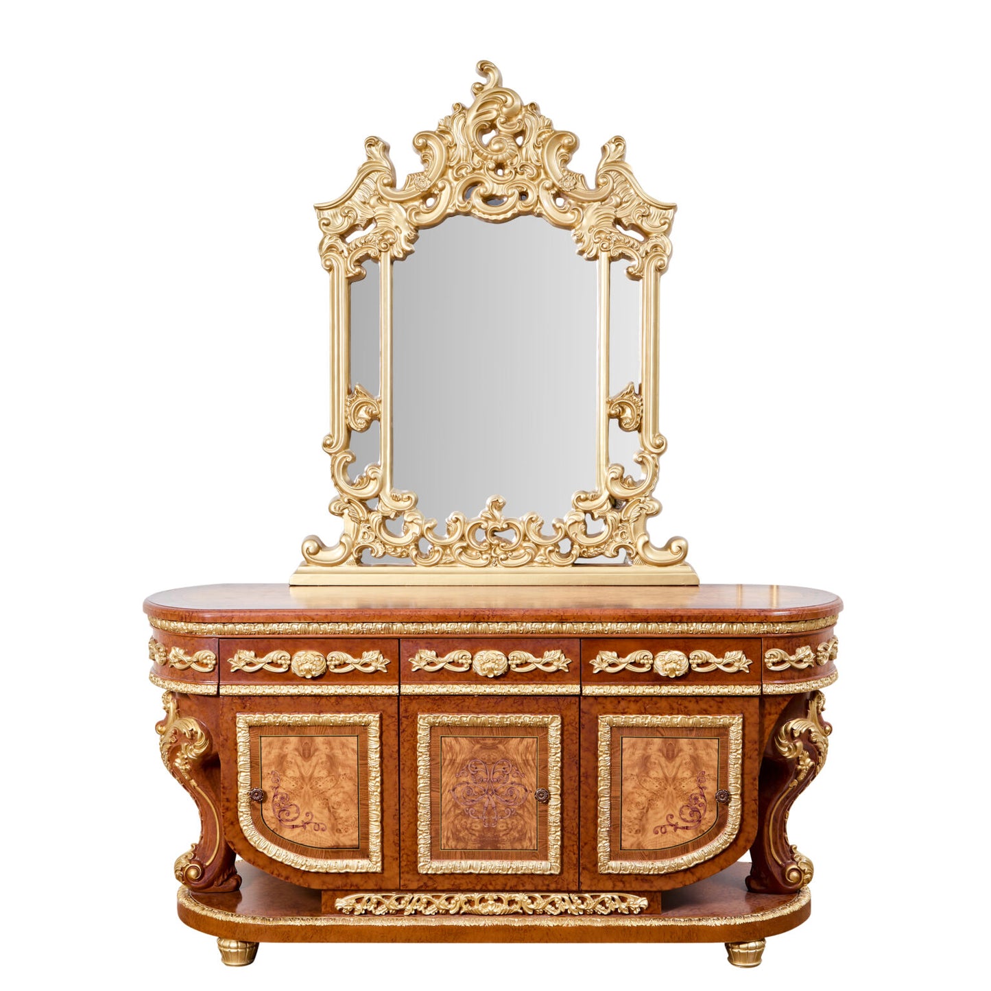 HD-8024 - DRESSER BUFFET + MIRROR limited time offer