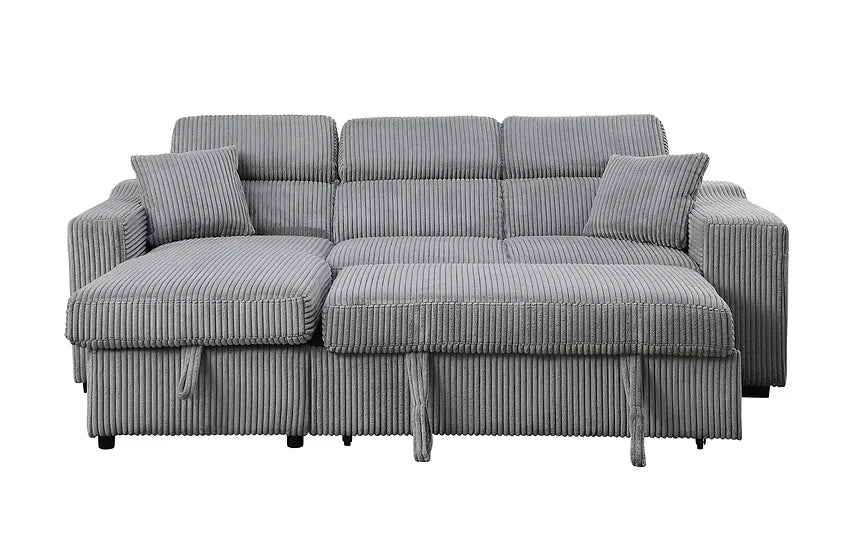 Bonaterra Reversible Sectional Gray