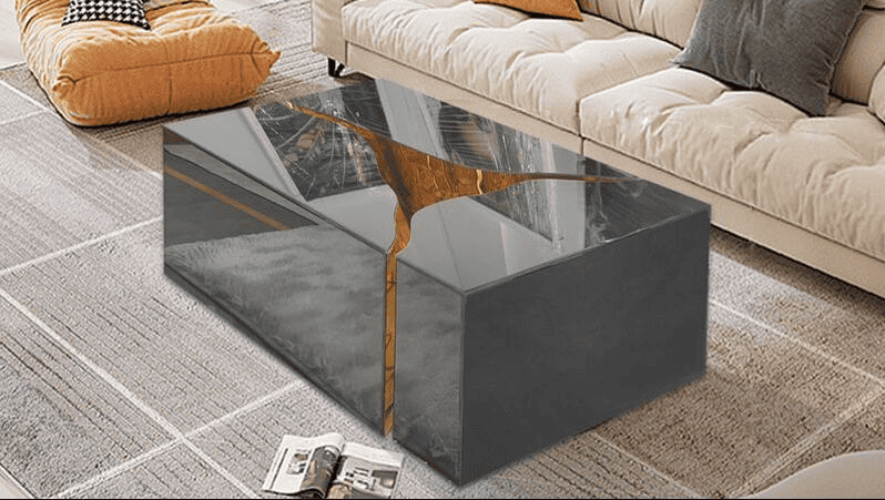 Coffee Table (SMOKE GLASS)