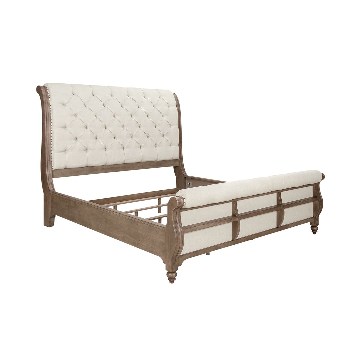 Americana Farmhouse Sleigh Bed