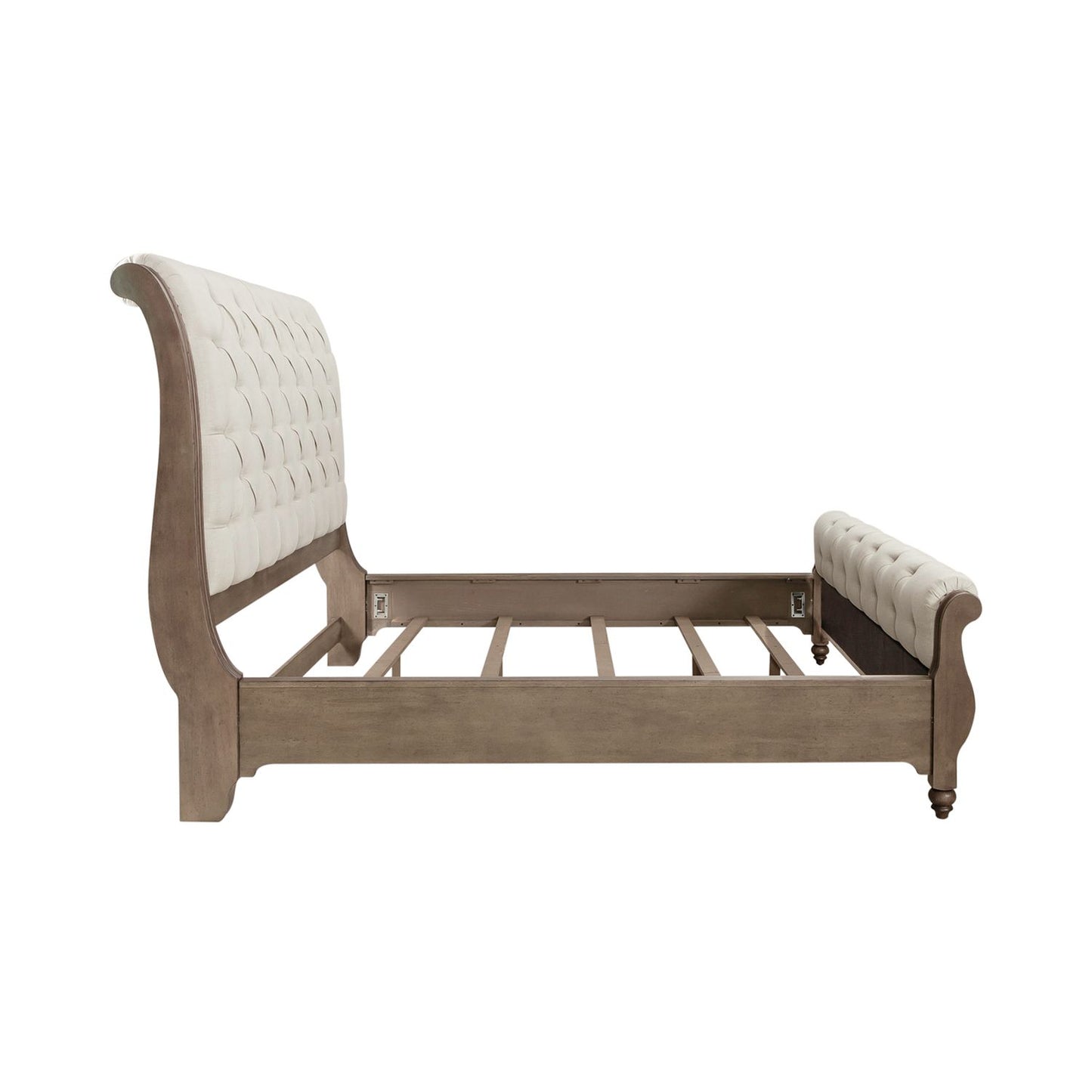 Americana Farmhouse Sleigh Bed