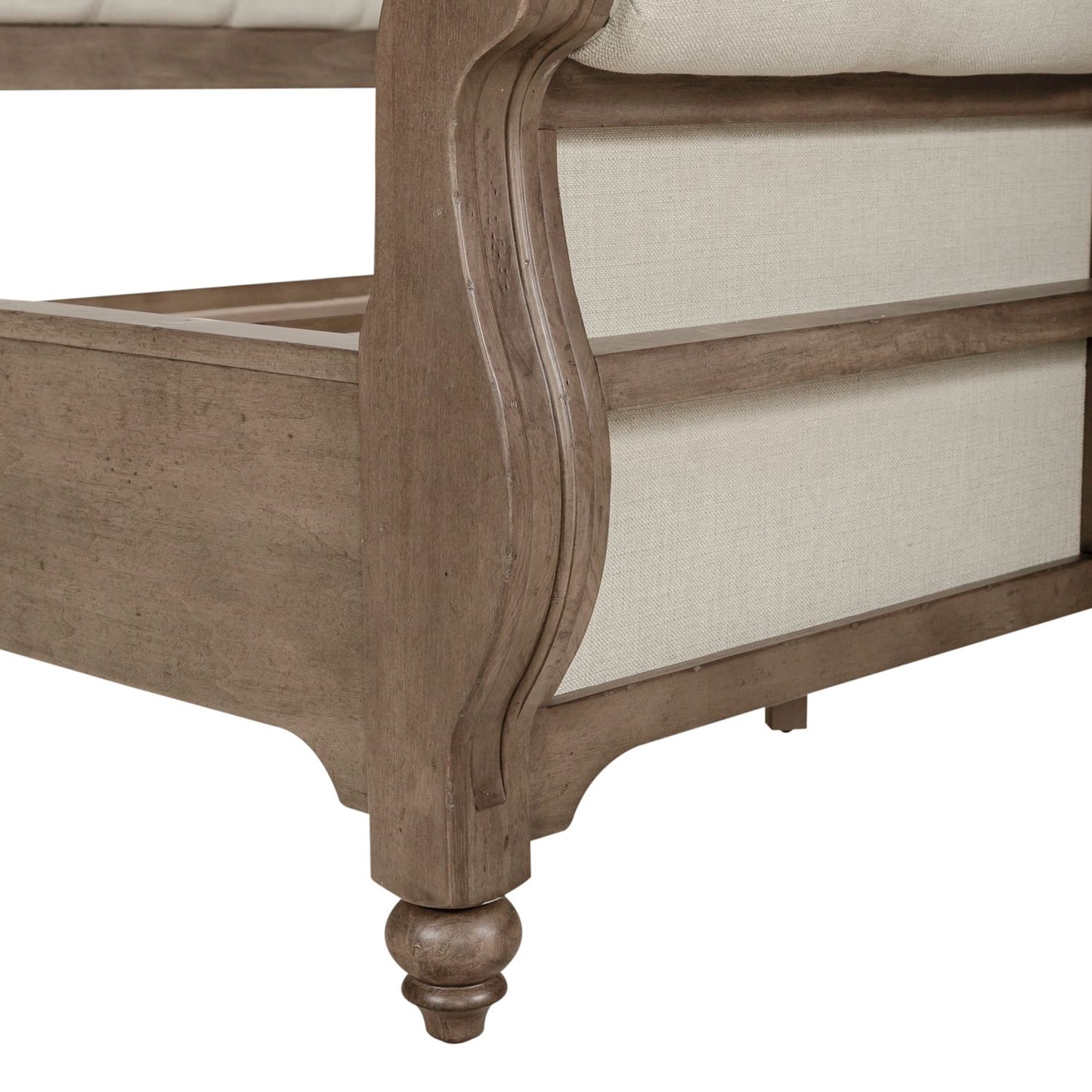 Americana Farmhouse Sleigh Bed