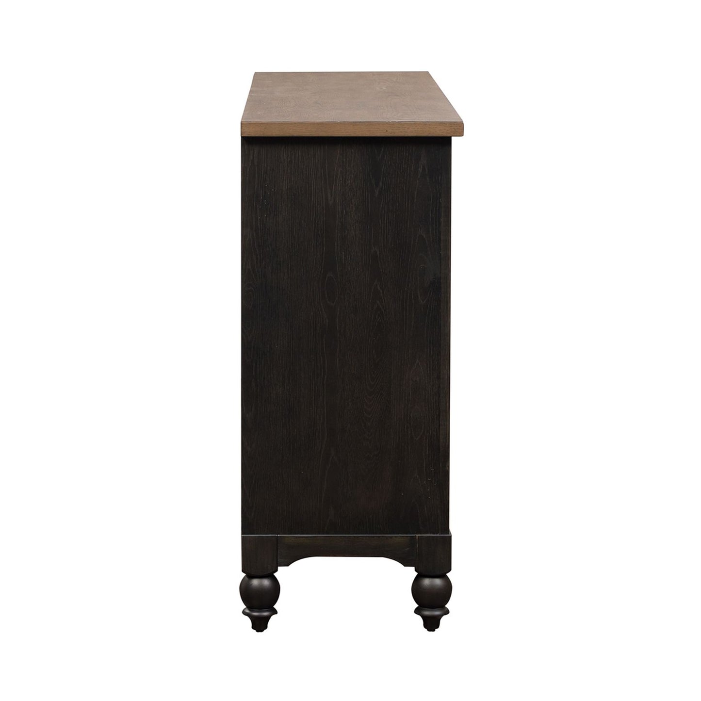 Americana Farmhouse 9 Drawer Dresser - Black