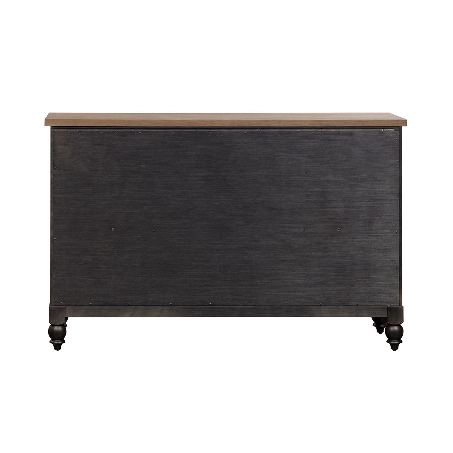 Americana Farmhouse 9 Drawer Dresser (Black) - Liberty Furniture Americana Farmhouse 9 Drawer Dresser (Black) - Liberty Furniture