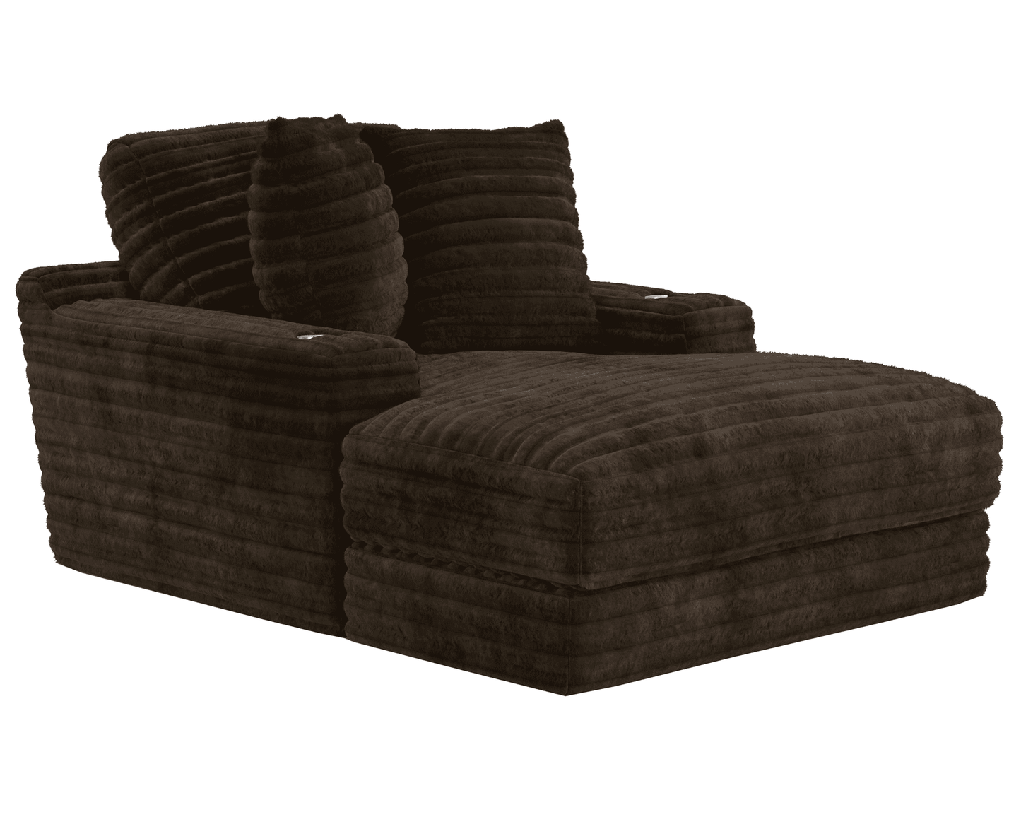 3045 Comfy Chocolate Lounge Chaise