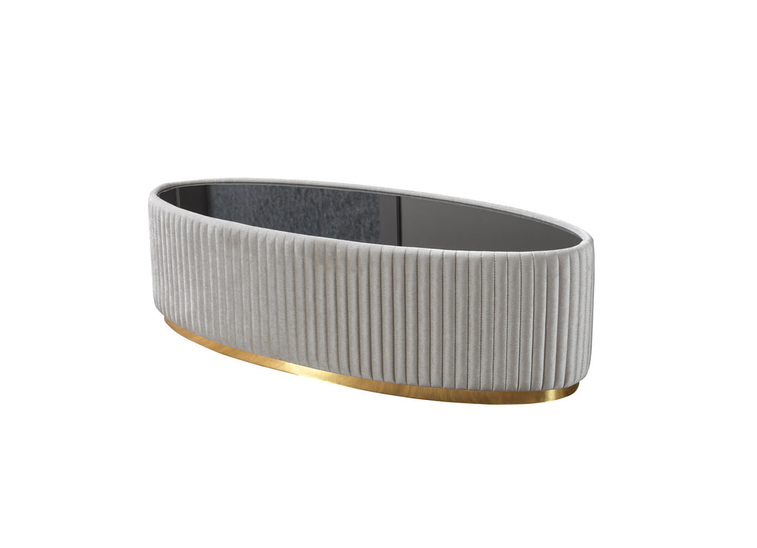 Milena Ivory Velvet Sofa 93" & Loveseat 73"