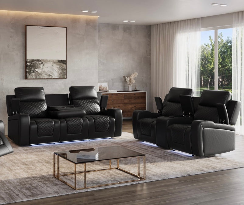 2pcs Bomer Power Reclining Set
