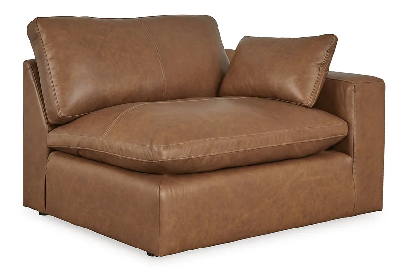 Emilia 5-Piece Leather Modular Sectional