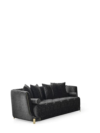 ELIT CHARCOAL 2 sofas