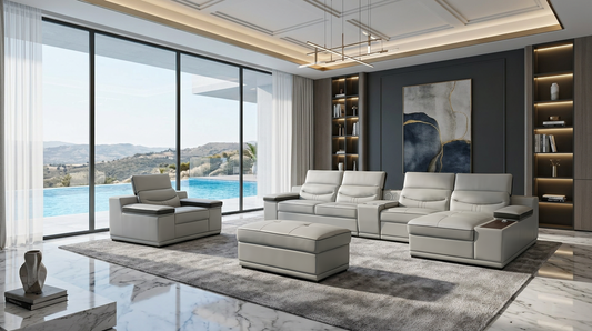 Arlet Sectional Sofa | Grey EV216
