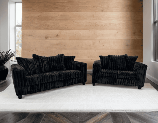 510 Black - Sofa & Loveseat Set **NEW ARRIVAL**