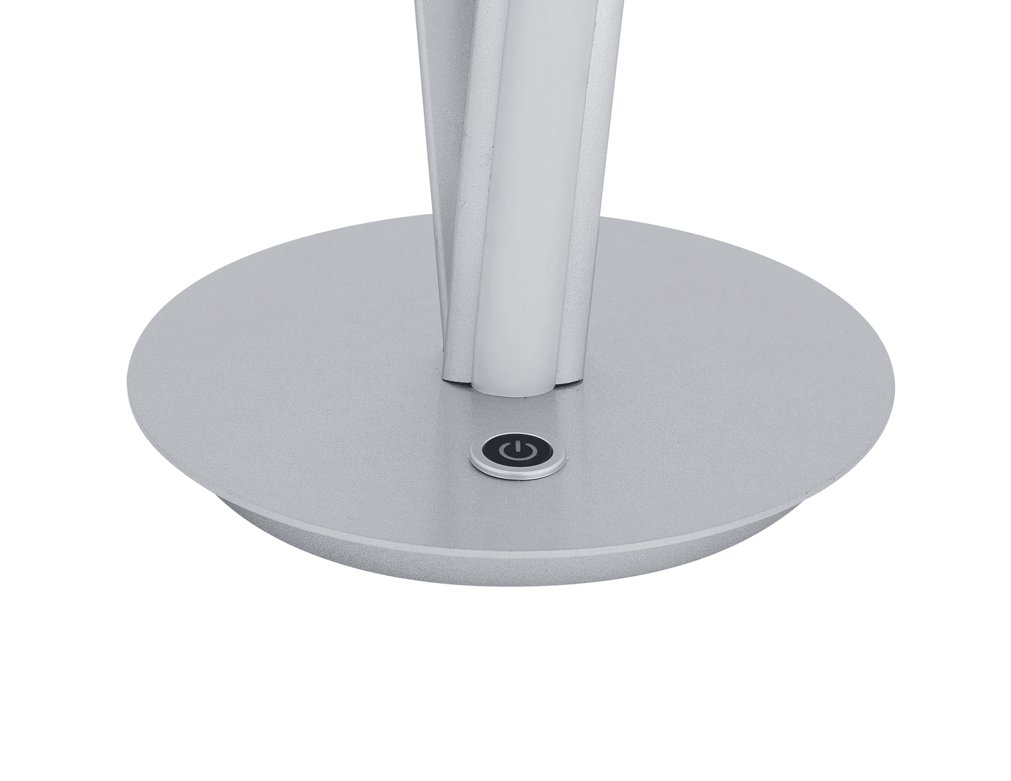 MUNICH SILVER TABLE LAMP // LED STRIP & TOUCH DIMMER