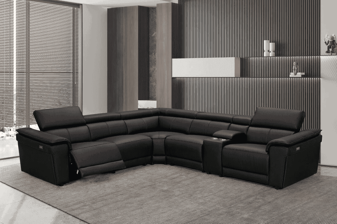 NEWYORK - LEATHER Power Reclining Sectional